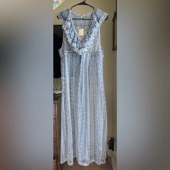 NWT- Free People In Paris Maxi Top - Picture 3 of 3